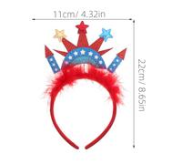 BESTYASH Serre-tête Patriotique Design Statue Bandeau Pour Cheveux Fête Accessoire Juillet Photos Élections Unisexe