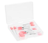 BESTYASH Set Applicateurs Lèvres Silicone Pinceaux Précis et Doux pour Maquillage Applicateurs Gloss et Rouge à Lèvres Portable pour Contour