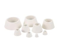 BESTYASH Set de Joints Caoutchouc pour Entonnoirs Buchner Colliers Adaptation Étanches pour Filtration Laboratoire Accessoires pour Filtres Coniques