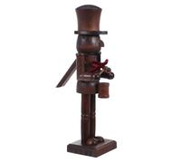BESTYASH Soldat Casse-Noisette en Bois Marron pour Noël, Décor Table Ferme