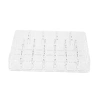 BESTYASH Stand De Rouge à Lèvres Organisateurs De Maquillage Titulaire Accessoire De Rouge à Lèvres Clé Organisateur De Produits pour Les Lèvres Se Maquiller Tréteaux Acrylique Transparent