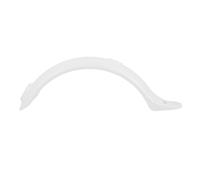 BESTYASH Support de Garde-Boue Arrière Protection pour Trottinette Électrique en Plastique Blanc Accessoire Simple à Utiliser sans Bavure pour Scooter