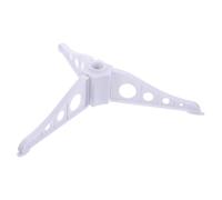 BESTYASH Support de Sapin de Noël en Plastique Blanc Socle pour Sapin de Noël Artificiel Structure Triangulaire Démontable Stable Facile à Ranger Démonter pour Mariage