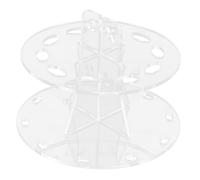 BESTYASH Support de Séchage pour Pinceaux de Organisateur Transparent Porte Pinceaux Élégant pour Rangement Optimal