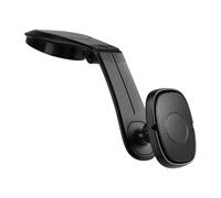 BESTYASH Support de Téléphone Voiture Magnétique Réglable Installation Pratique et Matériau Métallique Robuste Utilisation Sécurisée en Voiture Noire