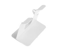 BESTYASH Support en Plastique Blanc pour Sèche-cheveux Rangement Multifonction Mural sans Perçage Emplacements Pratiques , pour Chambre et Espaces Domestiques