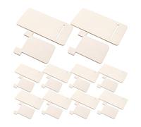 BESTYASH Supports de Téléphone en Bois Lot de 10, Support Détachable Portable pour Bureau et Voyage, Organisateur Pratique pour Tablette et Smartphone, Accessoire à Monter Soi-Même