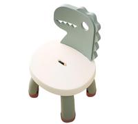 BESTYASH Tabouret de Jardin Dinosaure Dossier Antidérapant, Chaise Garçon et Filles Solide Tout-Petits la Maternelle la Maison