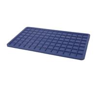BESTYASH Tapis Isolant en Silicone Résistant à la Chaleur pour Fer à Repasser Coussinet Anti-Brûlure Bleu 24 X 135 X 05 CM Compact et Portable pour Maison Couture et Soudage