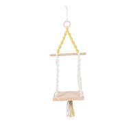 BESTYASH Tenture Murale en Corde De Coton : Étagère, Tapisserie en Macramé Faite À La Main avec Support De Rangement en Bois, Décoration Murale Unique pour Salon, Chambre À Coucher,