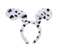 BESTYASH -tête Oreilles De Chien Dalmatien -tête Animal Du Zoo Pour Adulte Bandeau Pompon Costume De Cosplay Pour Halloween Fête De Noël