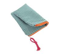 BESTYASH Trousse De Maquillage Classique à Carreaux Grand Format Trousse Scolaire Portable Et Polyvalente Rangement pour Cosmétiques Et Fournitures Style Rétro Élégant Pratique pour