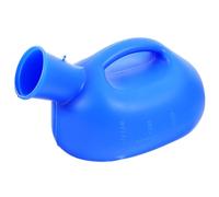 BESTYASH Urinoir Homme Portable en Plastique 2000ml Couvercle, Pot de Chambre Domestique Grosse Capacité, pour Personnes Âgées en Hospitalisation ou Voyage