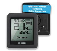 Besudo Coque de protection en silicone compatible avec écran Bosch Intuvia 100 - Cadre de protection adapté pour l'écran Bosch Intuvia 100 - Protection contre les chutes - Noir