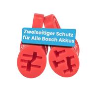 Besudo Protection de contact double face pour vélo électrique - Compatible avec toutes les batteries de vélo électrique Bosch - [Lot de 2/rouge] - Accessoires de batterie - Protection de broche de