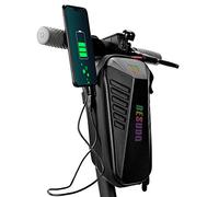 Besudo Sacoche de Guidon pour Scooter électrique, étanche, Sac de Rangement Le Cadenas, Chargeur pour Trottinette électrique Xiaomi MI Mijia M365, Segway Ninebot, 2 L