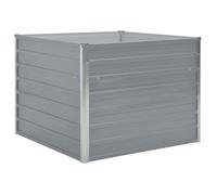 BET Jardinière 100 x 100 x 77 cm Gris Acier galvanisé BET9306191915064
