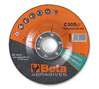 Beta 11069 Disques à tronçonner 115x3.2 pour pierre et marbre pour meuleuse, diamètre 115 mm, épaisseur 3,2 mm, trou 22,23 mm