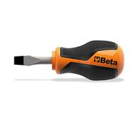 Beta Tools Tournevis à fente 1260N 4x30 – Lame courte 0,8x4x30