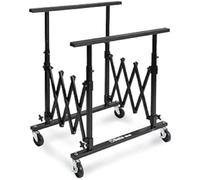 Beta 1364SE - Support extensible pour carrosserie de surface d'appui de dimensions 340 x 845 x 40 mm et 4 roues dont 2 pivotantes