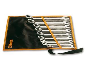 Beta 142/B9 - Jeu de 9 clés mixtes à cliquet réversible (art. 142) en trousse