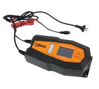BETA 1498H/16A - Chargeur de batterie électronique multifonction 12-24V pour batteries au plomb et au lithium, avec écran LCD et protections de sécurité, courant de charge 4-16A