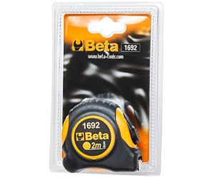 Beta 16920052 Modèle 1692/2 Mètre ruban résistant aux chocs bi-matière 2 m