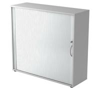 BETA 1733S | Armoire à rideau | 3 OH - Gris poignée arche métal