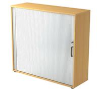 BETA 1733S | Armoire à rideau | 3 OH - Hêtre poignée striée en plastique