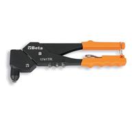 BETA 1741TR - Riveteuse avec tête rotative à 360° et 4 têtes interchangeables pour rivets de 2,4 à 4,8 mm