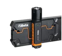 Beta 1833MW lampe de poche led ultra puissante Professionnelle IP68 à Haute Luminosité avec Recharge Sans Fil, 4 Intensités 1000-400-30-5 Lumens, Autonomie 2-200h