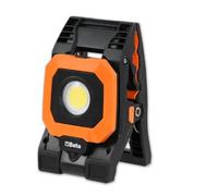 Beta 1838CLAMP - Projecteur à pince rechargeable, 4 intensités lumineuses, réglable, chargement USB.