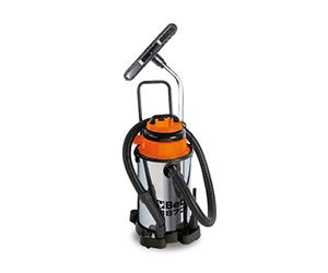 Beta 1873 30 - Aspirateur 30 litres eau et poussières pour usage professionnel en acier INOX