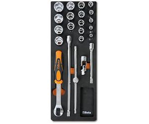 Beta 2450 M92-22 - OUTILS EN SOFT PLATEAU - Plateau thermoformé souple avec composition d’outils