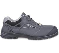 Beta 7214G 46 New FLEX - Chaussures de sécurité unisexes basses, flexibles et légères en nubuck d'action hydrofuge avec insert anti-abrasion dans la zone de l'embout et semelle anatomique en carbone