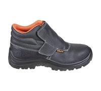 Beta 7245BK 44 - Chaussure montante à lacets en cuir pleine fleur pigmenté hydrofuge, délaçage rapide, protection frontale avec languette d'ouverture rapide type "scratch"