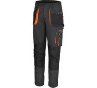 BETA 7860G Taille 2XL - Beta Easy Pantalon de travail léger, en tissu T/C, avec petites pièces poches et ruban adhésif, gris