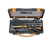 Beta Tools Coffret 900/C11 009000971 - 11 douilles 6 pans, 20 embouts et 8 accessoires