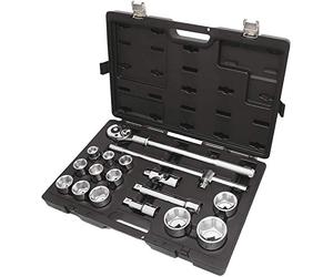 Beta 928E/C17 - Coffret plastique comprenant 1 cliquet avec 12 douilles 6 pans et 4 accessoires