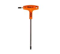 Beta Tools – Clé Allen mâle 6 pans à poignée en T – 96TBP 5 mm – décalée orange