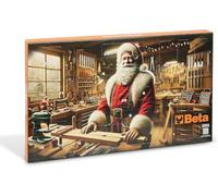 Beta 9920 CA/24-4 Calendriers D'Avent 2024 avec Set d'Outils de 24 Pièces, Idée Cadeau Noël 2024