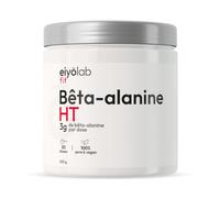 Bêta-Alanine HT | Poudre Pré-Workout 100% Pure | 83 Portions | Eiyolab | Booster d’Entrainement | Force et Endurance | Contre Crampes et Courbatures | Musculation et Fitness | 250g de Poudre Vegan