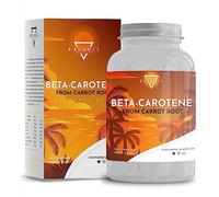BETA CAROTENE - 240 COMPRIMES (8 mois) | Autobronzant Gelule | Bêtacarotène pour un Bronzage Fort, à partir d’Extrait de Carotte | Gelules Autobronzant sans Soleil | 100% naturel