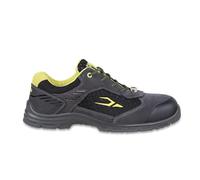 Beta Chaussures Basses de sécurité 7213G 43 New Flex Unisexes en Daim hautement Respirant avec Inserts en Maille et Semelle intérieure Anatomique en Carbone, Aqua, 43 EU