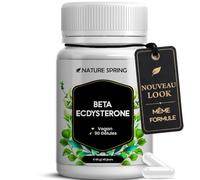 Bêta-Ecdystérone Capsules - 1 200 mg par Dose Journalière - Extrait de Cyanotis arachnoidea - Ecdystérone Végétale Premium - Complément Alimentaire - Analysé en Allemagne