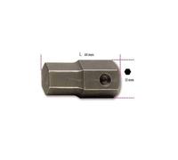 BETA Embout à choc pour vis 6 pans creux - 727/ES32 - x 1 - 44 mm - 32 mm - 24 mm - 6 pans