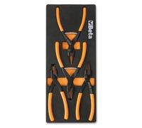 Beta M145 - Plateau thermoformé souple avec composition d'outils