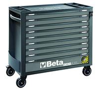 BETA RSC24Axl/9-A Commode à Outils 9 tiroirs avec système Anti-basculement, modèle Long de 882 x 367 mm à Extraction Totale, montés sur Rails télescopiques à Boule, Anthracite, 024004297