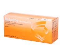 Betadine Alcoolique 5% - 40 unidoses Solution(S) 10 ml