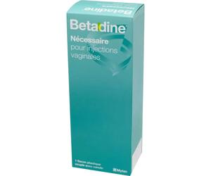 Bétadine Nécessaire Pour Injections Vaginales Flacon Avec Canule 1 Pièce